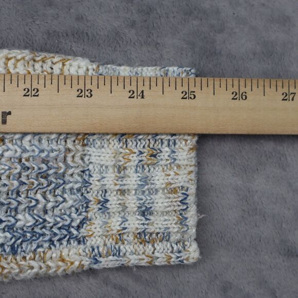 Sky Sparrow Sweater Womens M Gray Long Sleeve Open Front Knitted Cardigan - Picture 5 of 16